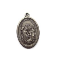 Holy Trinity Catholic medal pendant