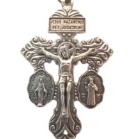 Catholic crucifix pendant with Jesus