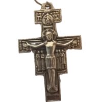 Catholic crucifix pendant with corpus