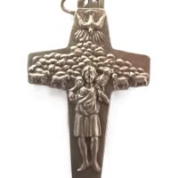 Good shepherd crucifix pendant